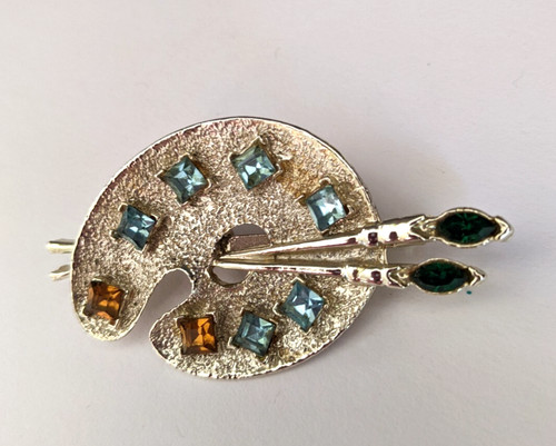 Vintage rhinestone artist - ,
