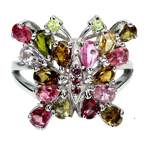 925 sterling silver ring pear - 925,