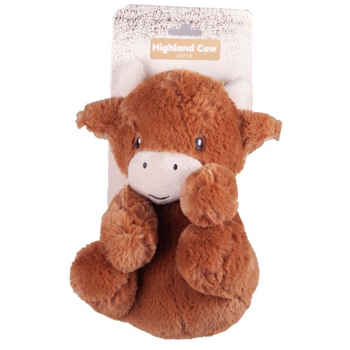 Plush heatable highland cow - heatable,