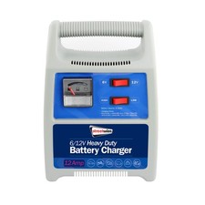 Battery Charger 12 Amp 6/12 Volt Automatic Heavy Duty Car Van Bike Motorhome