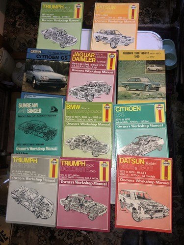 1960s 70s joblot - joblot, haynes