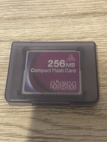 256mb compact flash card - compact, msm