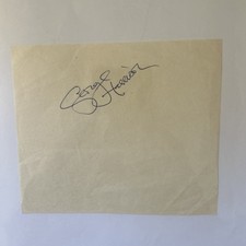 George Harrison Beatles 1980s