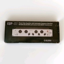 Klark Teknik EQP-KT Pultec Style Tube Valve Eq Induction JJ Tubes