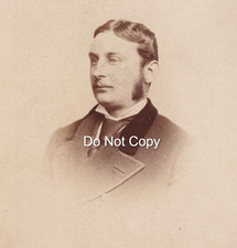 Victorian CDV Photo Soldier Lt