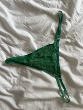 Women’s Green G String Thing Brand New No Tags Primark Size Large 14/16