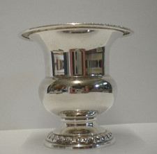 Antique Aetna Sterling Silver Mustard Pot / Toothpick Holder (SP20)