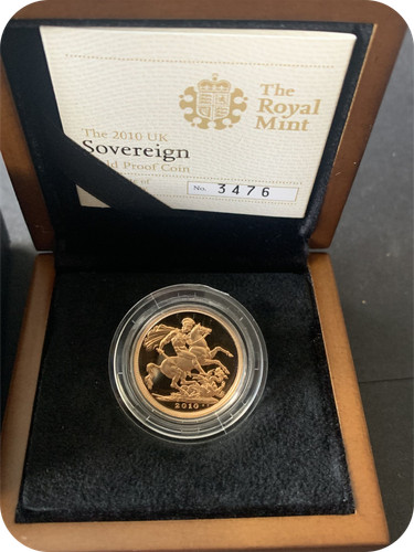2010 proof full gold - proof,
