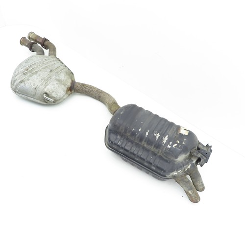 Rear exhaust silencer middle - exhaust,