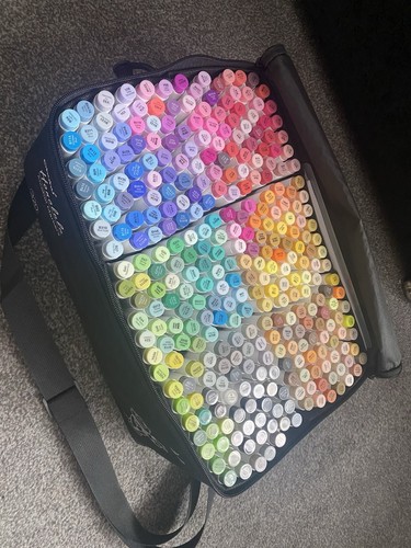Ohuhu alcohol markers brush - alcohol,