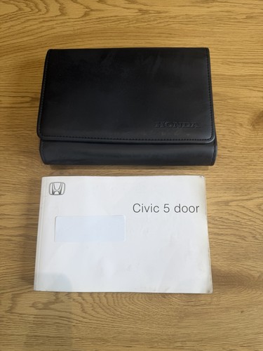 Honda civic owners manual - honda,