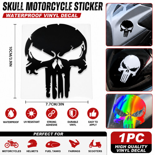 Punisher skull motorcycle - skull,