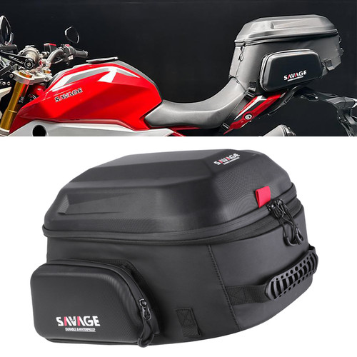 Expandable tail bag - bag, rear