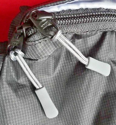 Grey zipper zip tag puller - zip,