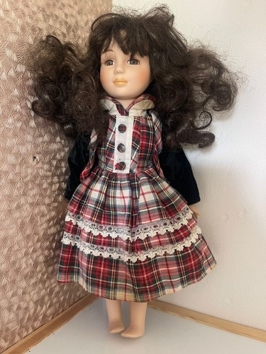 Vintage porcelain doll 15 - -, 15"
