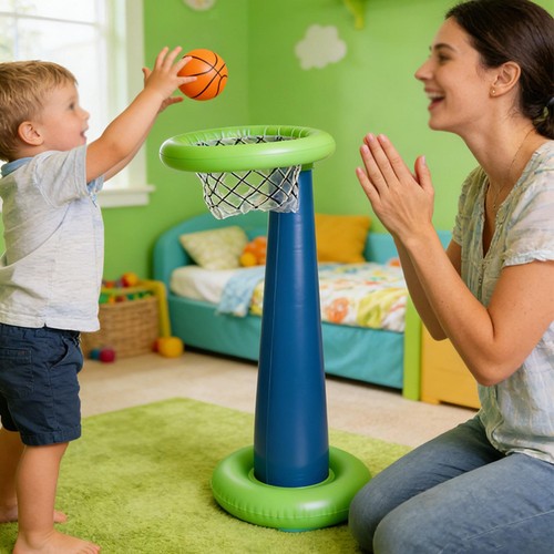 Kids inflatable basketball - kids,