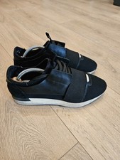 Balenciaga Race Runner Black Trainers - UK 6.5