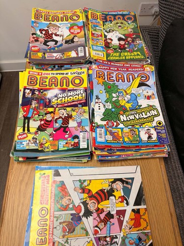 107 beano magazines - 107+,