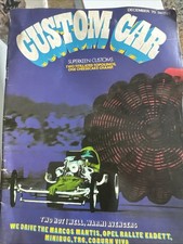 Vintage 1970's CUSTOM CAR Magazine Dec '78- Custom Cars, Hot Rods, Dragsters