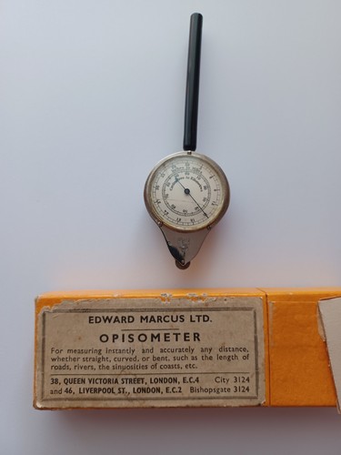 Vintage map measurer - vintage,