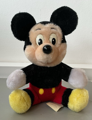 Vintage mickey mouse soft toy - vintage,