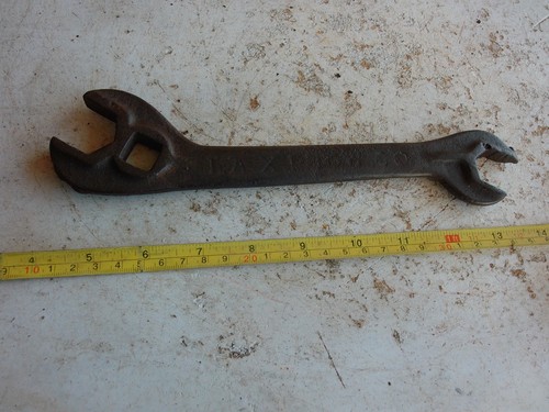Antique farm implement wrench - antique,