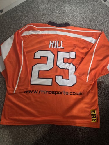 Game worn hockey jersey - game,