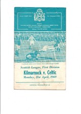 Kilmarnock celtic 4 - 68/69,