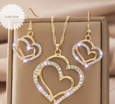 Women's Jewellery  Earrings Necklace Set  Women's Gift Christmas / BOXED New