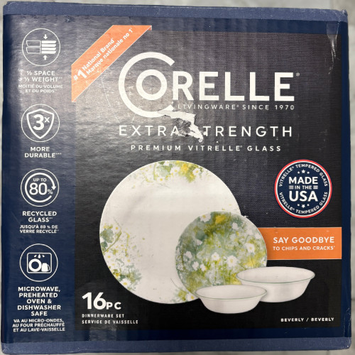New corelle beverly - beverly, 16-piece