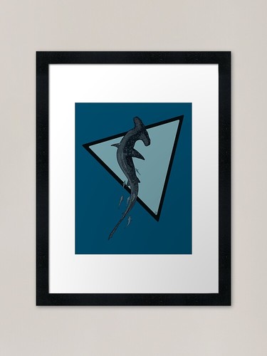Great hammerhead shark - great,