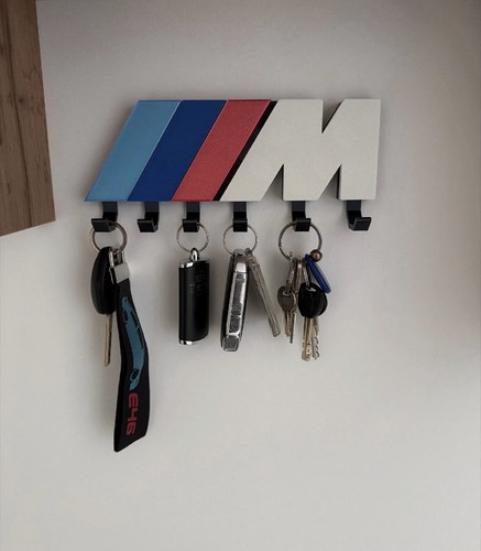 Bmw wall mounted key hanger - key,