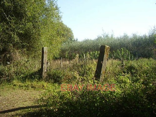 Photo old railway crossing - ,