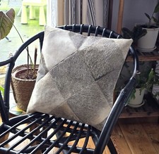 Cowhide Pillow Cover –