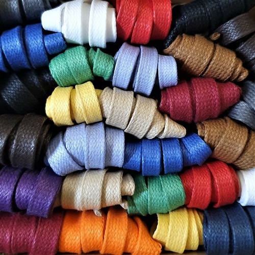 Flat replacement waxed cotton - waxed,