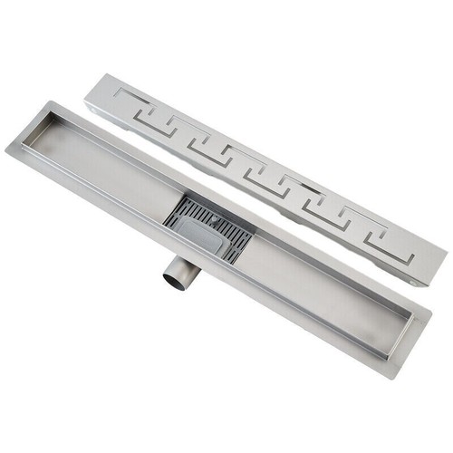 Wet room linear shower floor - room,