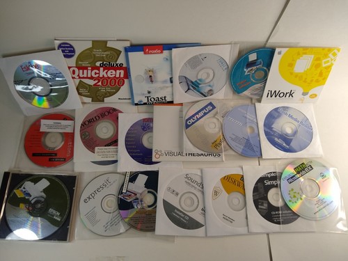 Lot vintage software and - lot,