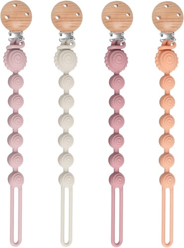 Dummy clips pack silicone - 4,