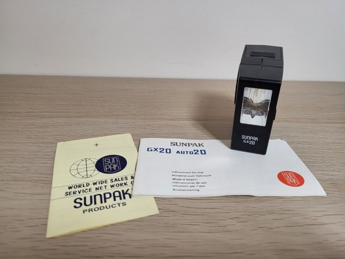 Vintage sunpak gx20 auto - sunpak, 20
