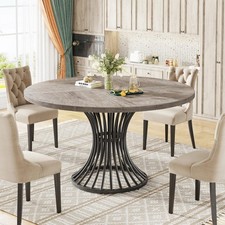Round dining table for - dining, 4-6