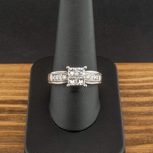 18ct white gold 1ct - 18ct,