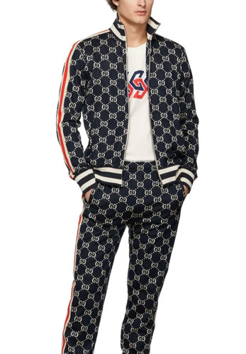 Euc men gucci gg jacquard - m, men's