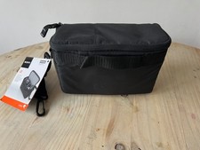 Sony Padded Camera Bag LCS-EMF, black, unused, with shoulder strap.