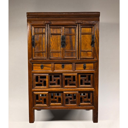 Chinese wooden jewelry cabinet - jewelry,