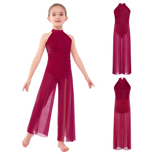 Girls lyrical jumpsuit mesh - uk,
