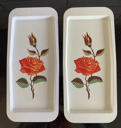 Vintage small metal - vintage, trays