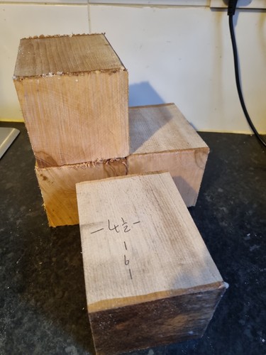 Chunky beech spindle blanks - beech,