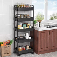 5 Tier Storage Trolley Cart on