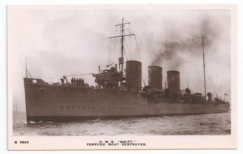 Hms swift destroyer leader - hms,