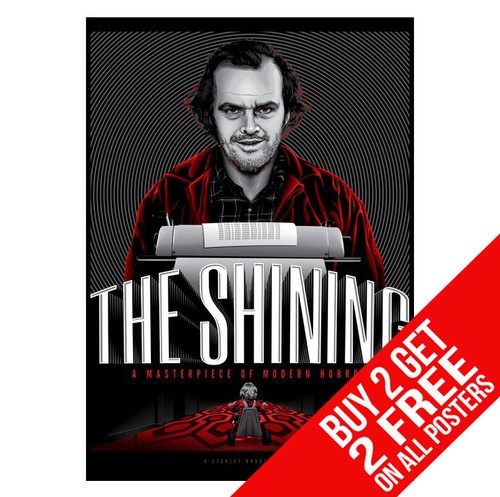 The shining poster jack - the,
